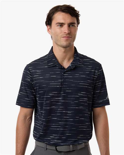 Men's Ultimate365 Mesh Glimmer Print Polo - Adidas – A2015