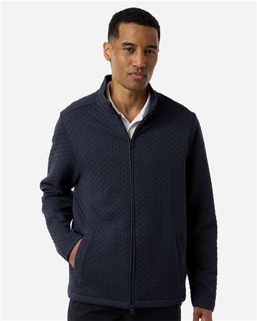 Men's Berkley Textured Full-Zip Jacket - Devon & Jones - DG740