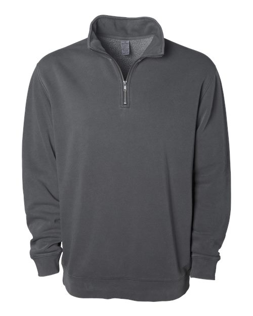 Unisex Pigment-Dyed Quarter-Zip Pullover - Independent Trading Co. - PRM4600QZ