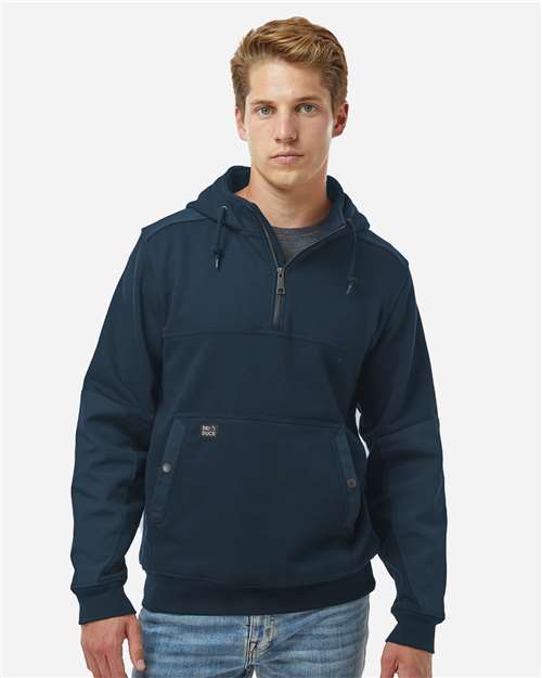 Men's Mission Quarter-Zip Hooded Pullover - DRI DUCK – 7349
