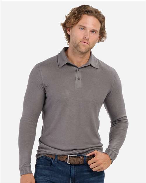 Men's Cuddle Sweater Polo - Boxercraft - BM1101