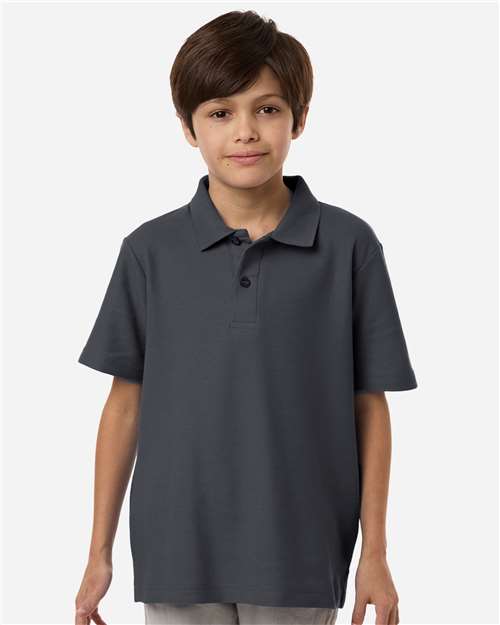 Youth Resolve CVC Performance Pique Polo - CORE365 - CE106Y