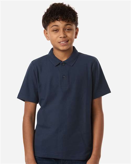 Youth Resolve CVC Performance Pique Polo - CORE365 - CE106Y