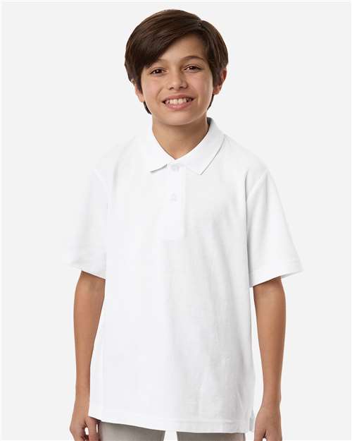 Youth Resolve CVC Performance Pique Polo - CORE365 - CE106Y