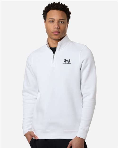 Men's Icon Fleece Quarter-Zip Pullover - Under Armour – 6012710