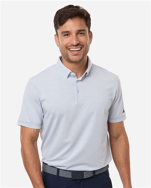 Men's Ultimate365 Pencil Stripe Climacool Polo - Adidas – A2026
