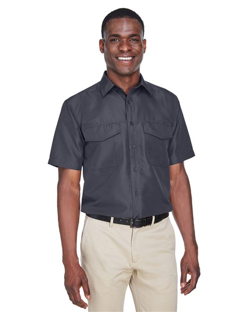Men's Key West Short Sleeve Performance Staff Shirt - Harriton - M580