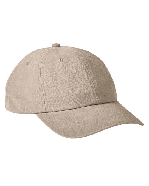 Heavy Washed Canvas Cap - Big Accessories – BA610