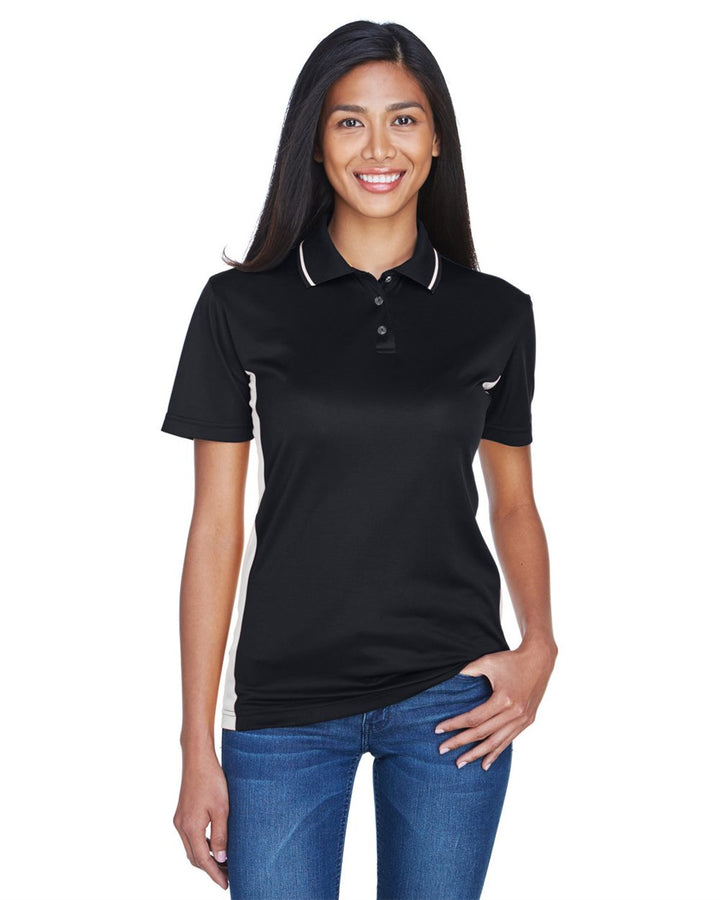 Women's Cool & Dry Sport Two-Tone Polo - UltraClub - 8406L