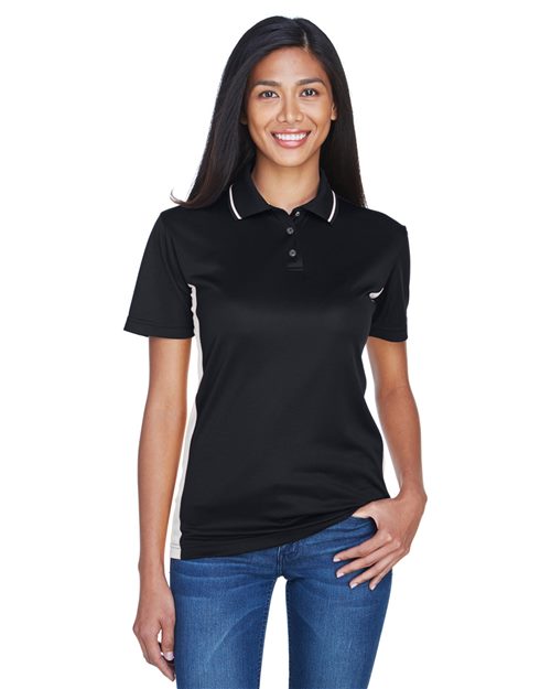 Women's Cool & Dry Sport Two-Tone Polo - UltraClub - 8406L