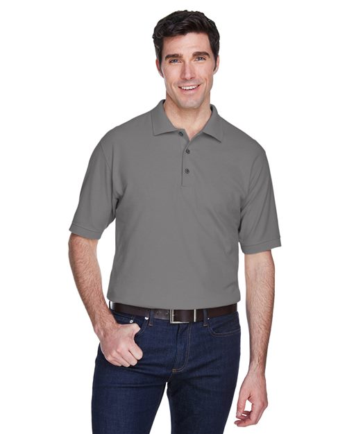 Men's Whisper Piqué Polo - UltraClub - 8540