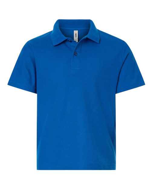 Youth Resolve CVC Performance Pique Polo - CORE365 - CE106Y