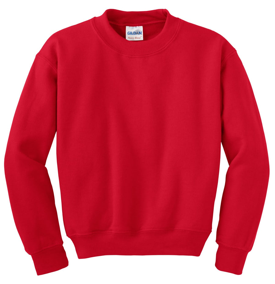 Gildan ®  - Youth Heavy Blend™ Crewneck Sweatshirt.  18000B