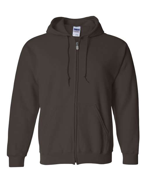 Unisex Heavy Blend™ Full-Zip Hooded Sweatshirt - Gildan – 18600