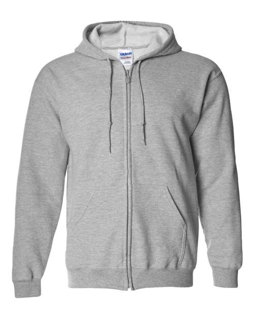 Unisex Heavy Blend™ Full-Zip Hooded Sweatshirt - Gildan - 18600
