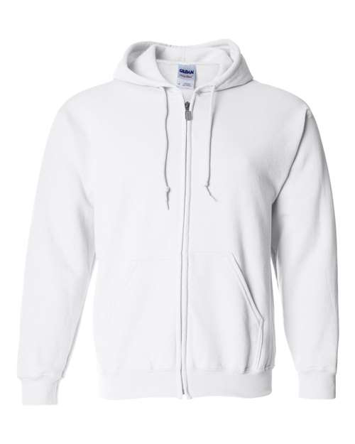 Unisex Heavy Blend™ Full-Zip Hooded Sweatshirt - Gildan - 18600