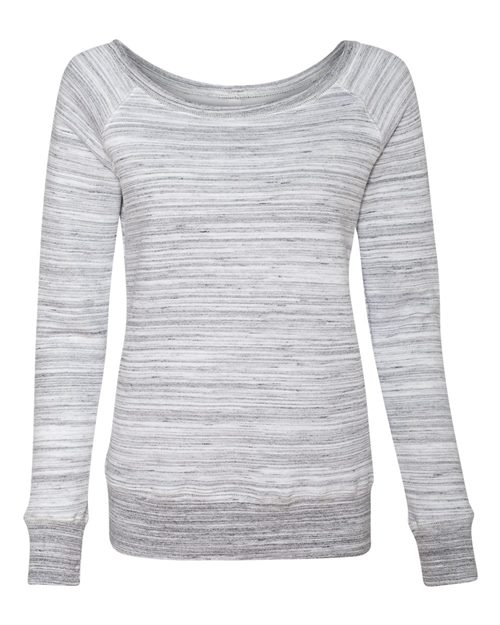 Women’s Sponge Fleece Wide Neck Sweatshirt - BELLA + CANVAS - 7501