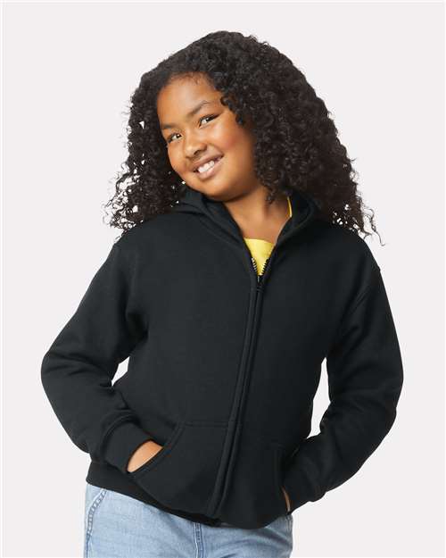Youth Heavy Blend™ Full-Zip Hooded Sweatshirt – 18600B - Gildan