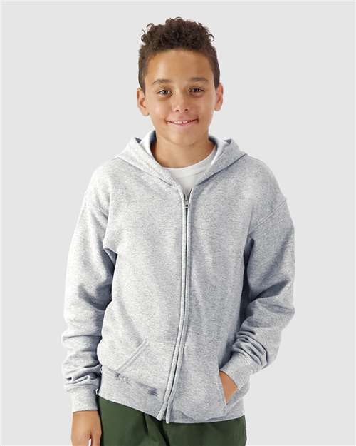 Youth Heavy Blend™ Full-Zip Hooded Sweatshirt - Gildan – 18600B