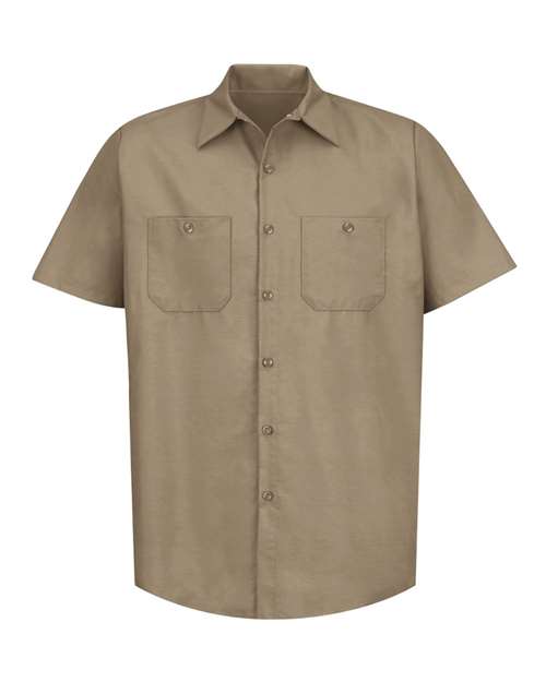Men's Industrial Short Sleeve Work Shirt - Red Kap - SP24