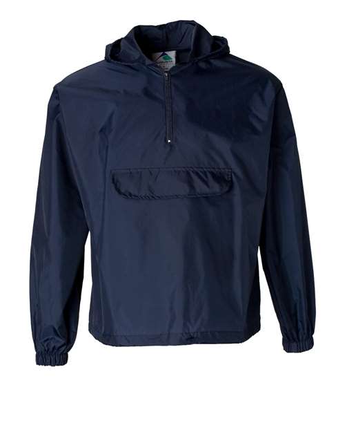 Unisex Packable Half-Zip Hooded Pullover Jacket - Augusta Sportswear - 3130