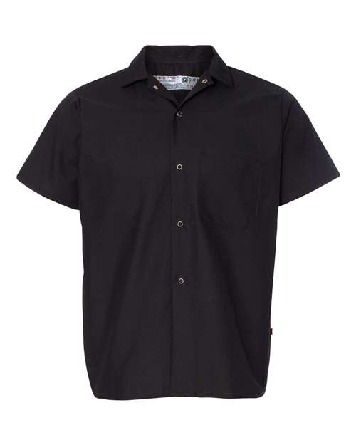 Poplin Cook Shirt with Gripper Closures - Chef Designs - 5020