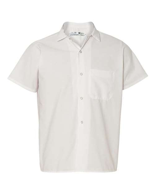 Poplin Cook Shirt with Gripper Closures - Chef Designs - 5020