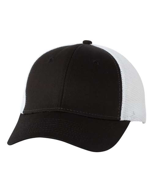 Mesh-Back Twill Trucker Cap - Valucap