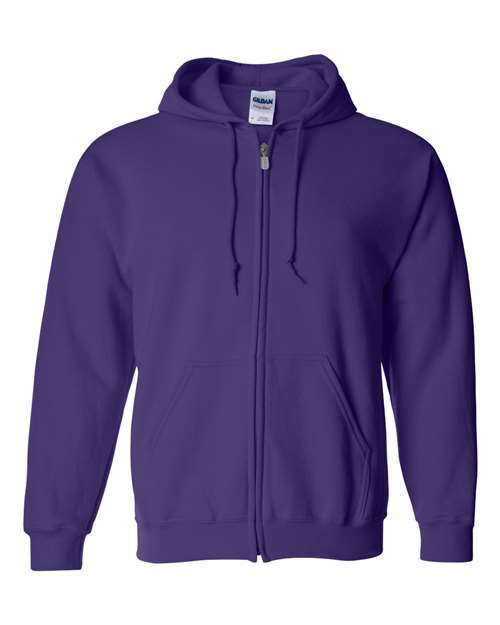 Unisex Heavy Blend™ Full-Zip Hooded Sweatshirt - Gildan – 18600