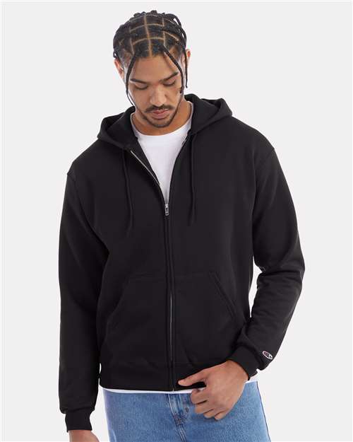 Unisex Powerblend® Full-Zip Hooded Sweatshirt - Champion - S800