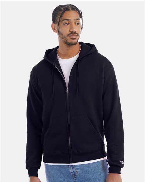 Unisex Powerblend® Full-Zip Hooded Sweatshirt - Champion - 1756