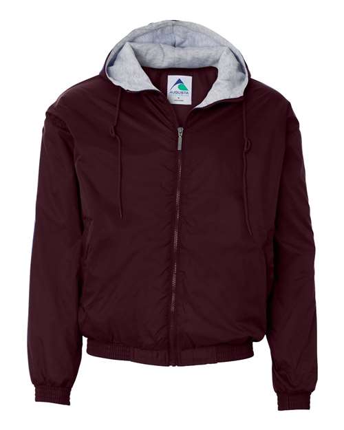 Unisex Fleece Lined Hooded Jacket – 3280 - Augusta Sportswear