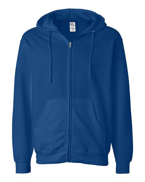 Unisex Midweight Full-Zip Hooded Sweatshirt - Independent Trading Co. - SS4500Z