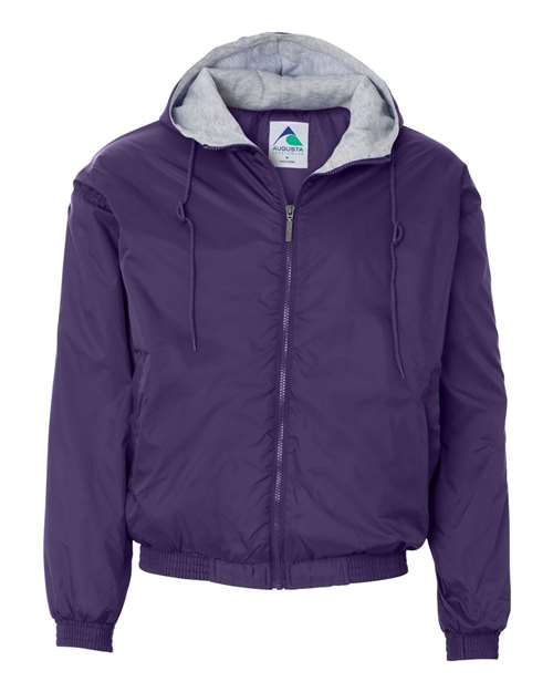Unisex Fleece Lined Hooded Jacket – 3280 - Augusta Sportswear