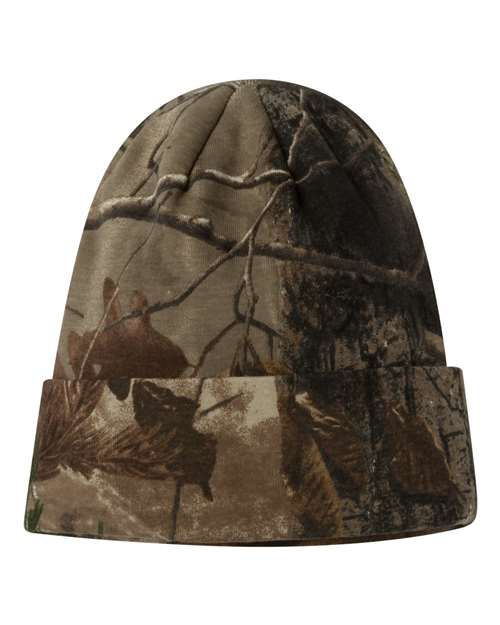 12" Licensed Camo Cuffed Beanie - Kati