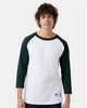 White/ Dark Green