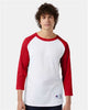 White/ Scarlet