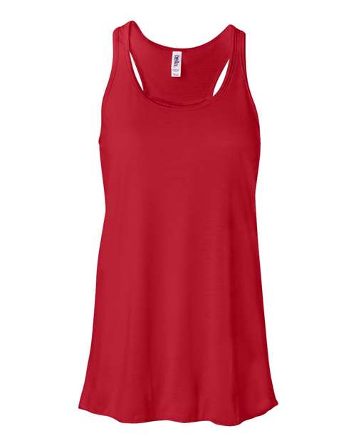Women's Flowy Racerback Tank - BELLA + CANVAS - 8800