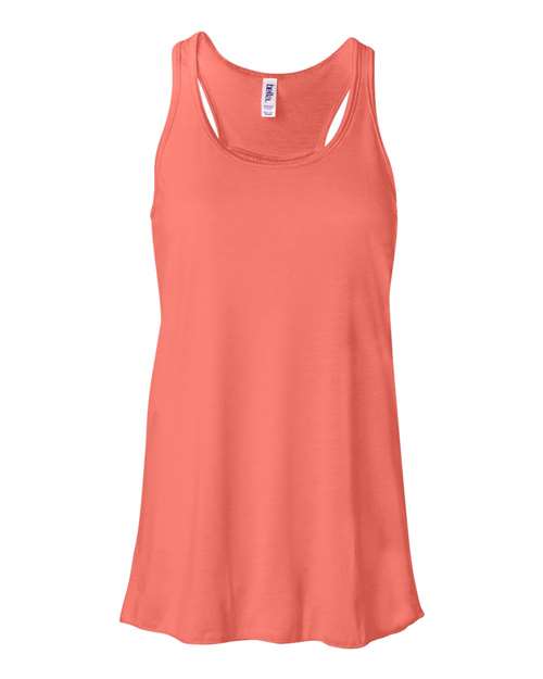 Women's Flowy Racerback Tank - BELLA + CANVAS - 8800