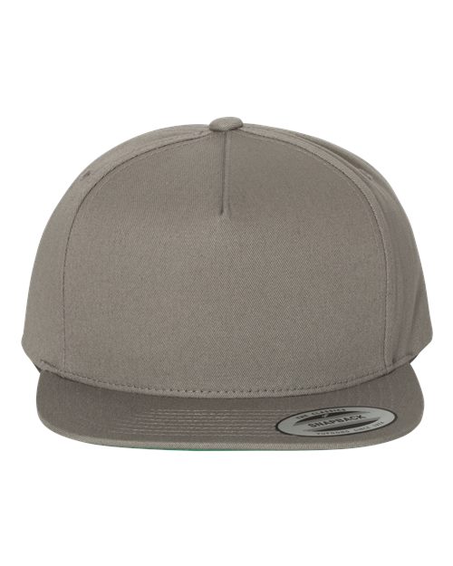 Five-Panel Cotton Twill Snapback Cap - YP Classics