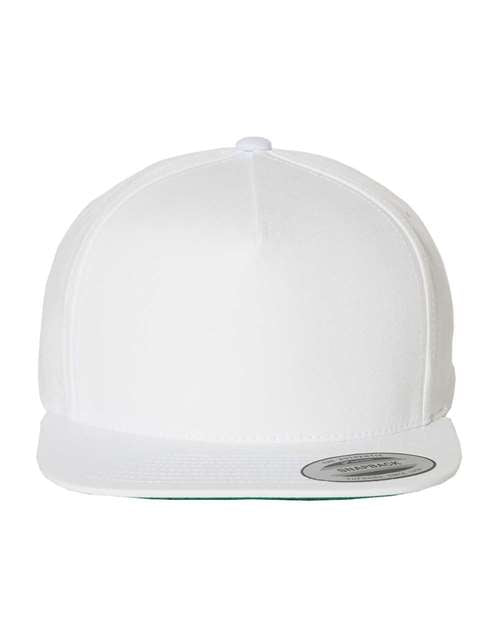 Five-Panel Cotton Twill Snapback Cap - YP Classics