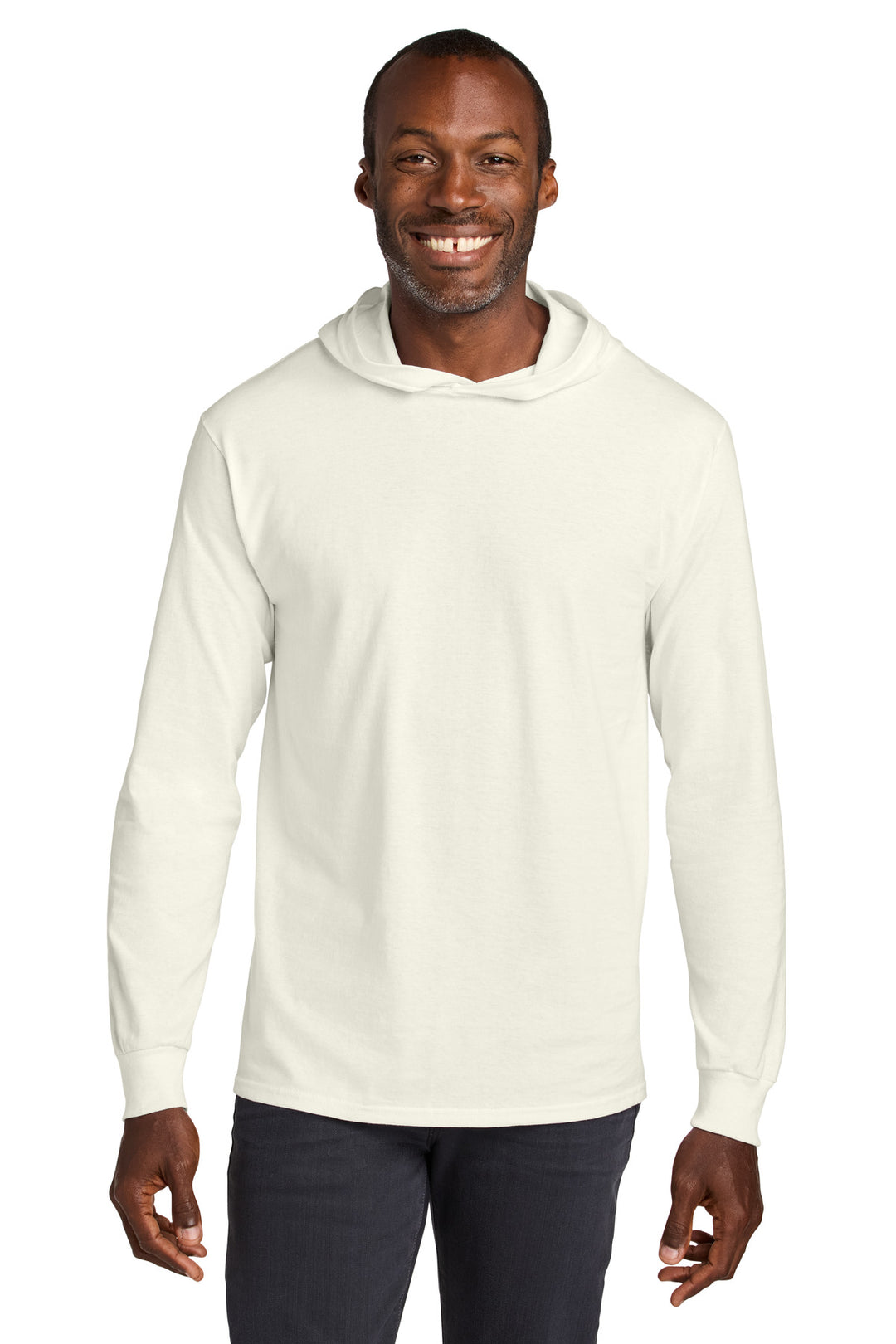 Jerzees Classics ™  Unisex Cotton Long Sleeve Hooded T-Shirt 363LH