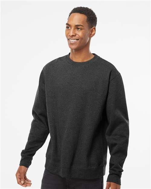 Unisex Midweight Crewneck Sweatshirt - Independent Trading Co. - SS3000