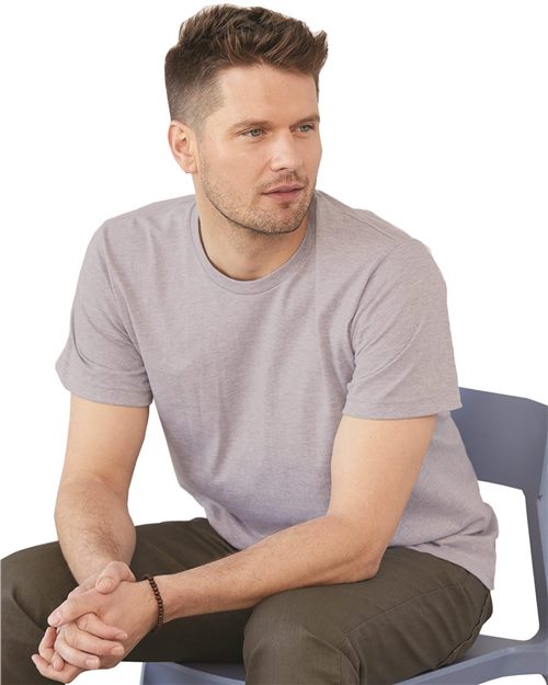 Unisex USA-Made 50/50 Fine Jersey T-Shirt - Bayside - 5010