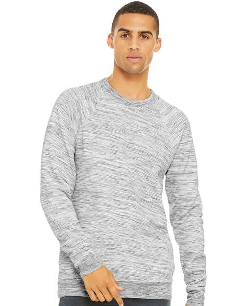 Unisex Sponge Fleece Raglan Crewneck Sweatshirt - BELLA + CANVAS - 3901