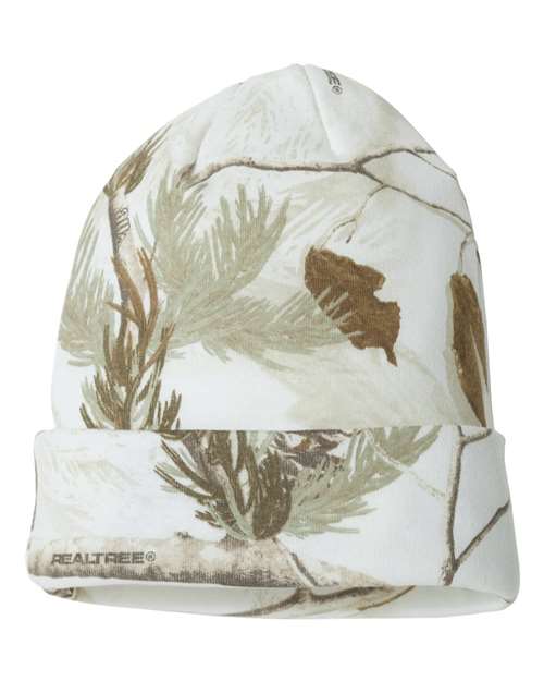 12" Licensed Camo Cuffed Beanie - Kati