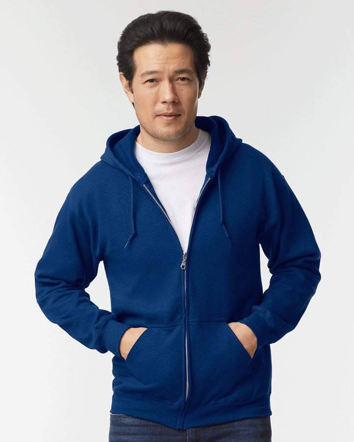 Unisex Heavy Blend™ Full-Zip Hooded Sweatshirt - Gildan – 18600