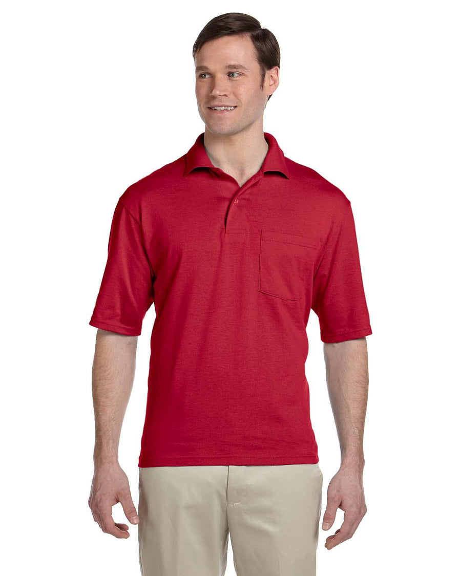 Adult SpotShield™ Pocket Jersey Polo