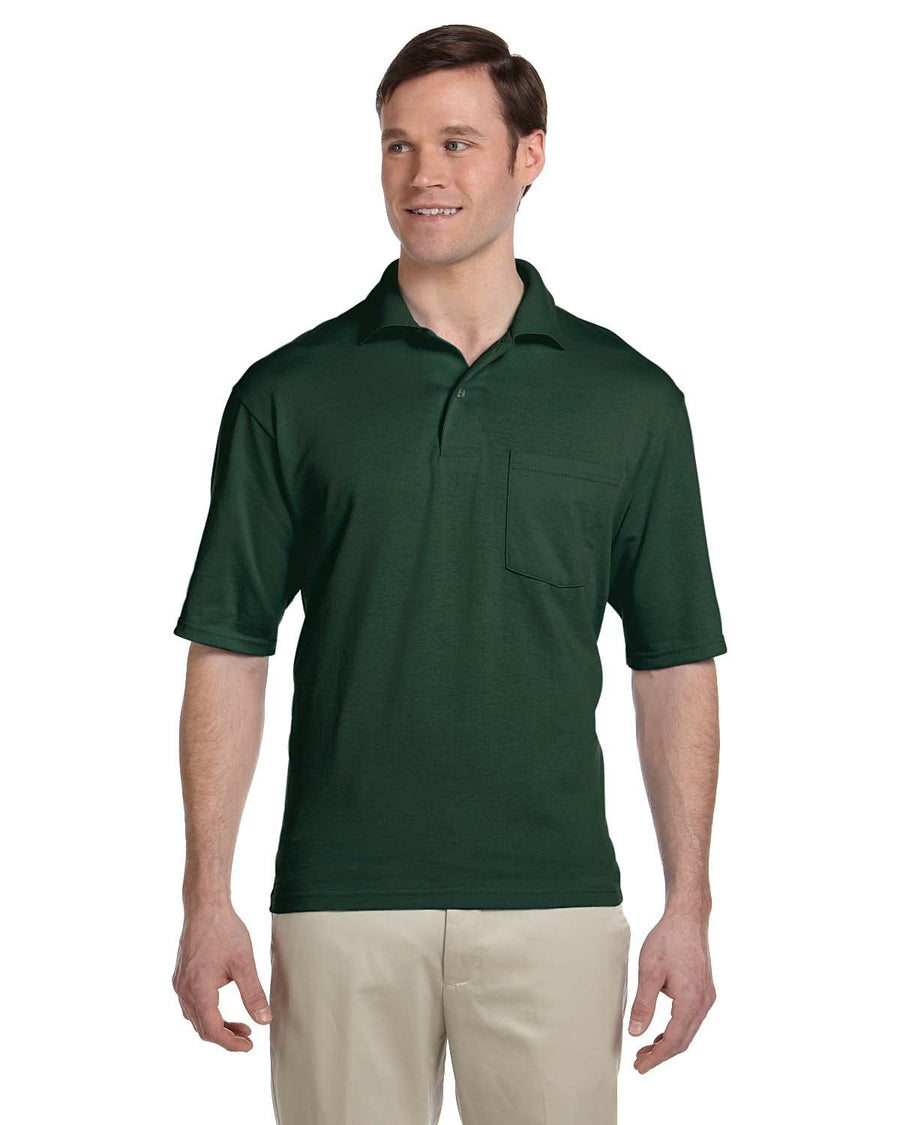 Adult SpotShield™ Pocket Jersey Polo