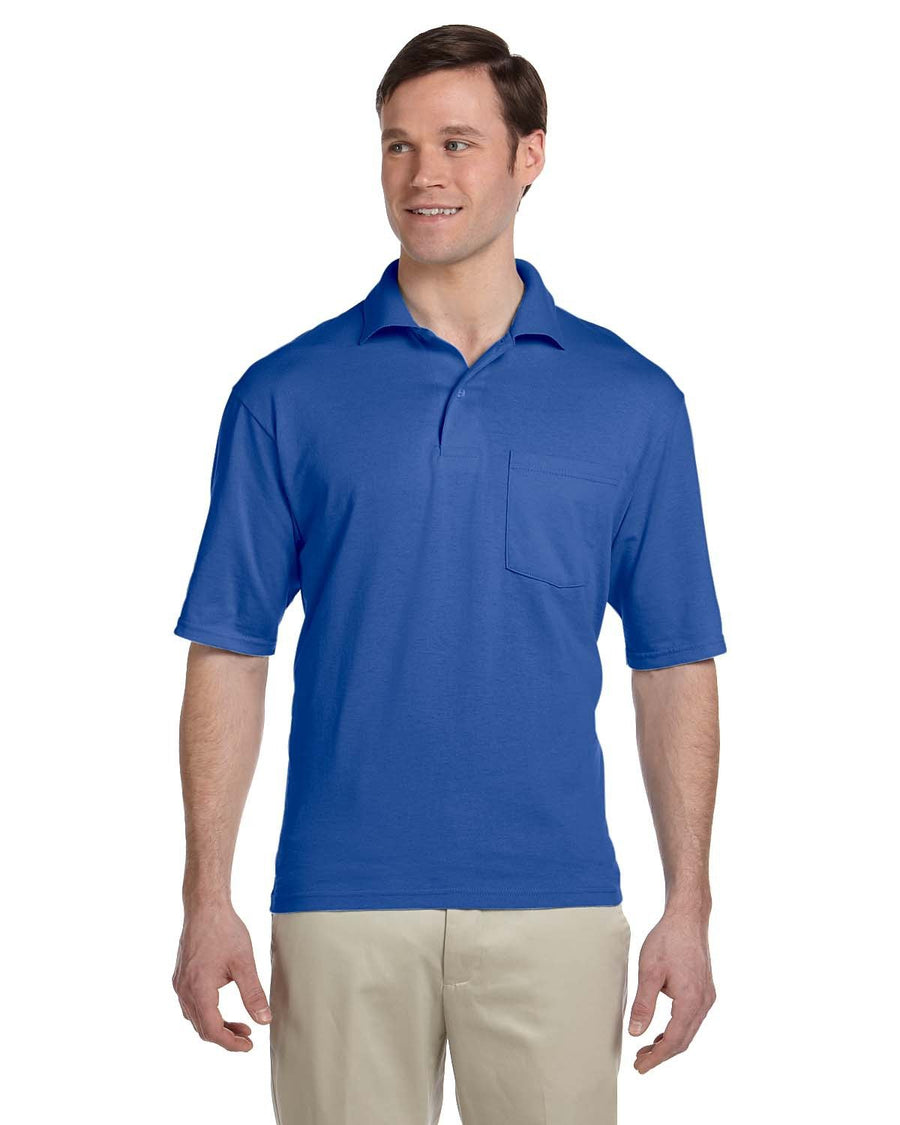 Adult SpotShield™ Pocket Jersey Polo